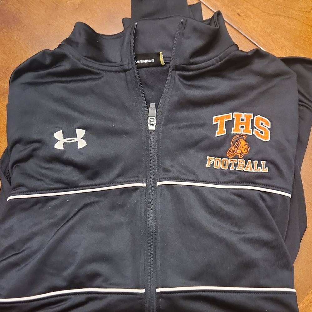 Under Armour Black THS Football Jacket - Player Issued